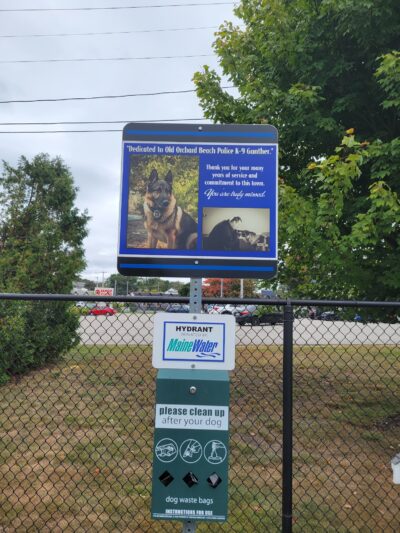 K9 Veteran's Memorial Dog Park - Old Orchard Beach, ME