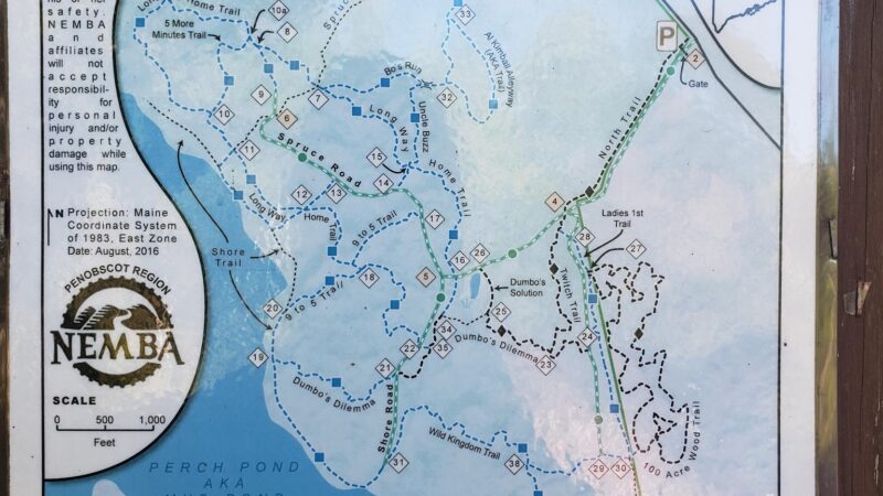 Perch Pond Recreational Trails - Old Town, ME
