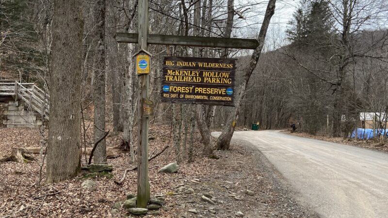 McKenley Hollow Trailhead Parking - Oliverea, NY
