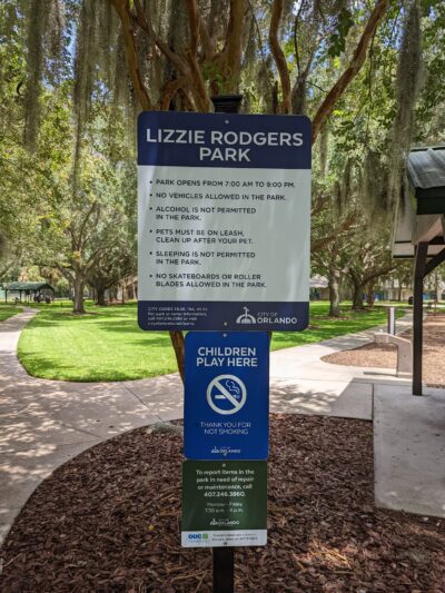 Lizzie Rodgers Park - Orlando, FL