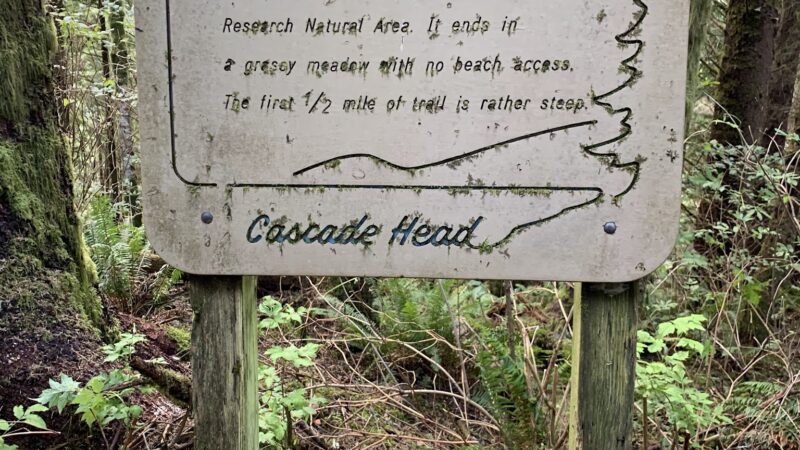 Hart's Cove Trailhead - Otis, OR