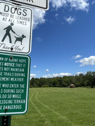 Mount Hope Dog Walking Park - Otisville, NY