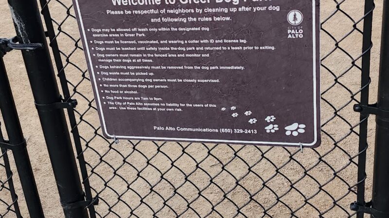 Greer Dog Park - Palo Alto, CA