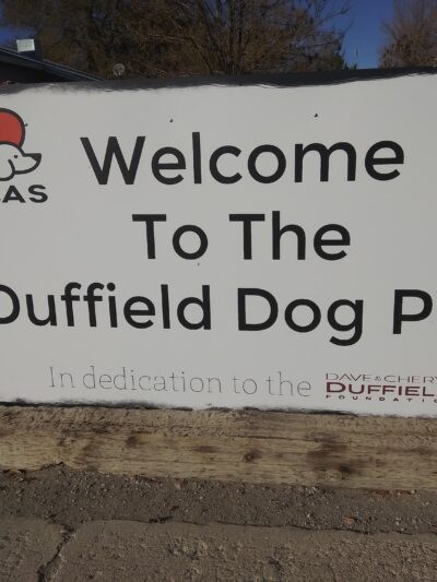 Duffield dog park - Panaca, NV
