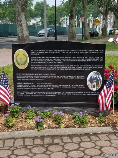 Perth Amboy Veterans Memorial - Perth Amboy, NJ