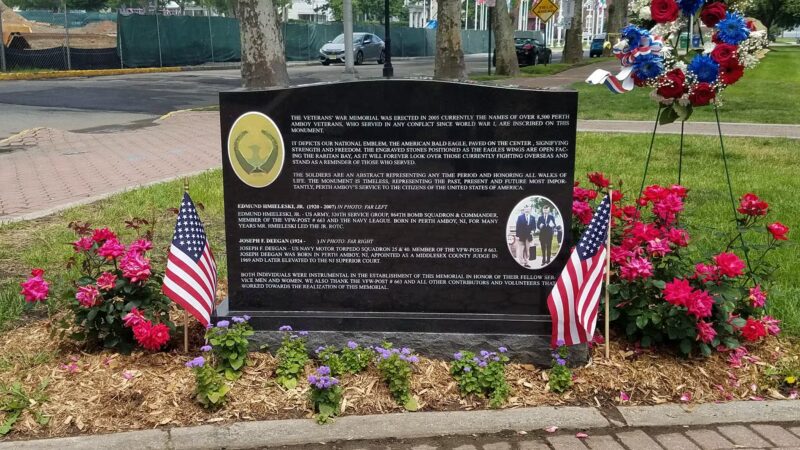 Perth Amboy Veterans Memorial - Perth Amboy, NJ