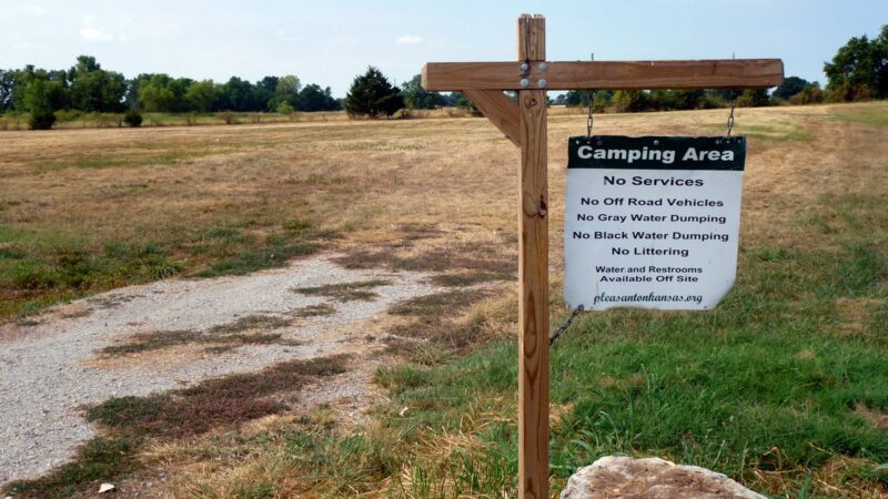 Pleasanton West City Lake Camping Area - Pleasanton, KS