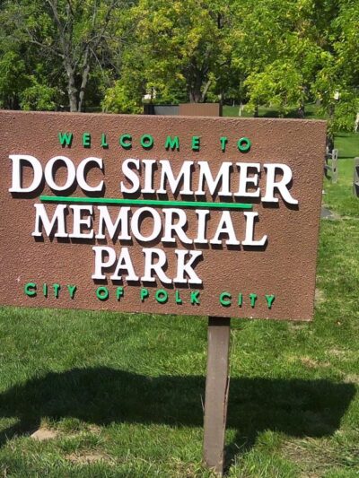 Doc Simmer Memorial Park - Polk City, IA