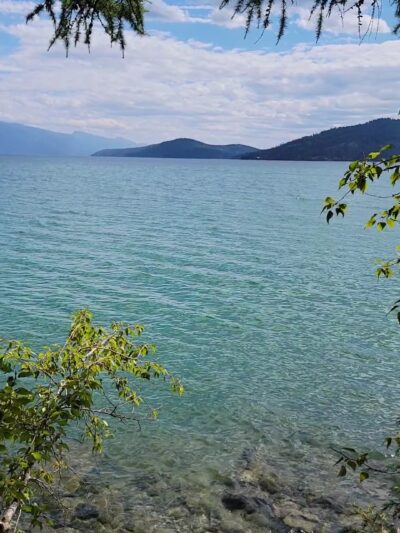 Trailhead for Pend d'Oreille Bay Trail - Ponderay, ID