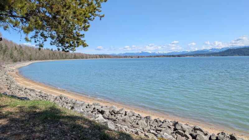 Trailhead for Pend d'Oreille Bay Trail - Ponderay, ID