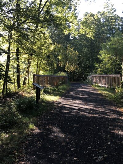 Airline State Park Trail (Mileage Marker) - Portland, CT