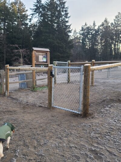 Gabriel Off-Leash Dog Park Winter - Portland, OR