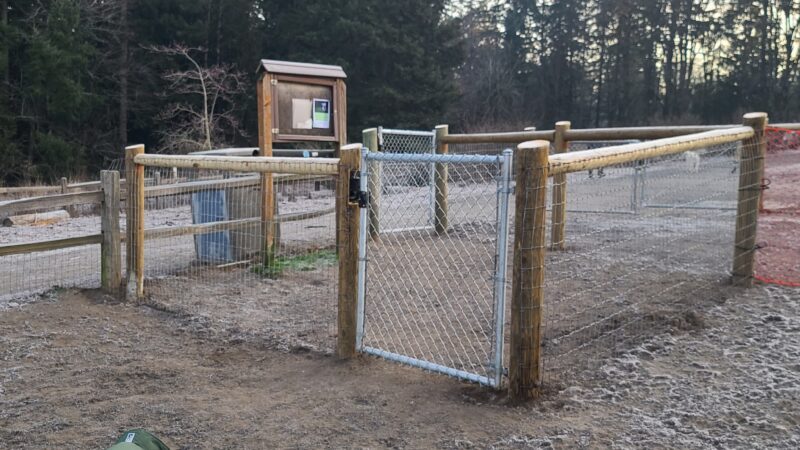 Gabriel Off-Leash Dog Park Winter - Portland, OR