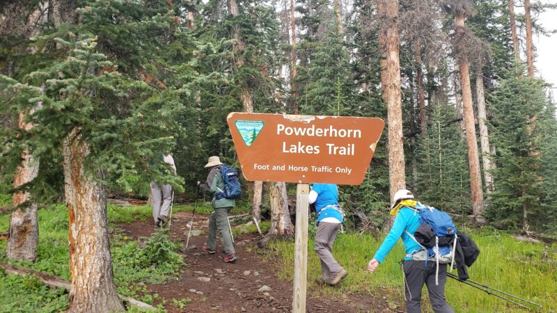 Powderhorn Lakes Trail - Powderhorn, CO