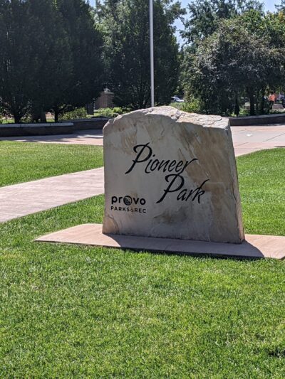 Splash Pad at Pioneer Park - Provo, UT