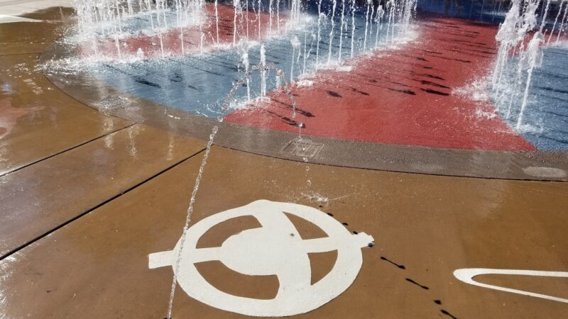 Splash Pad at Pioneer Park - Provo, UT