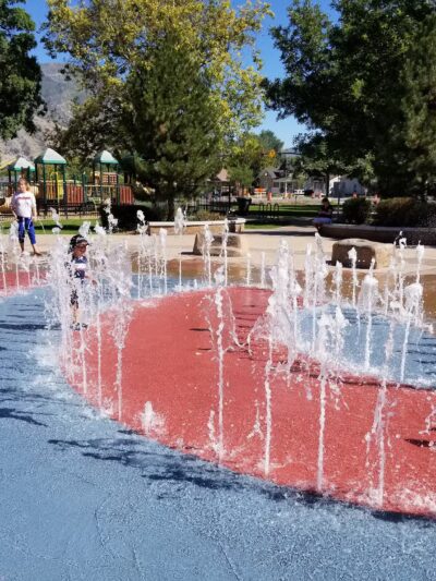 Splash Pad at Pioneer Park - Provo, UT