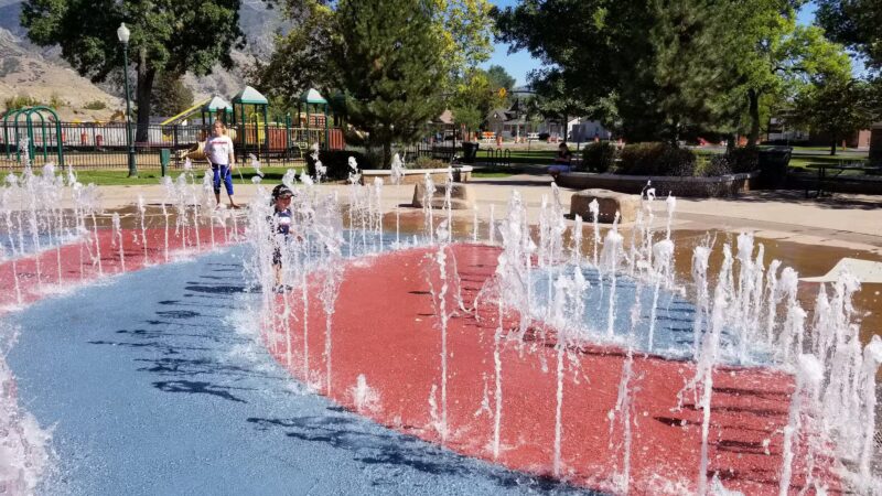 Splash Pad at Pioneer Park - Provo, UT