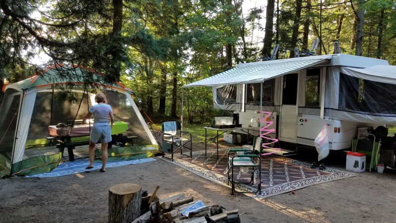 Golden Beach Campground - Raquette Lake, NY