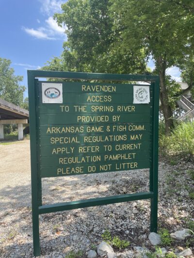 Ravenden fishing access - Ravenden, AR
