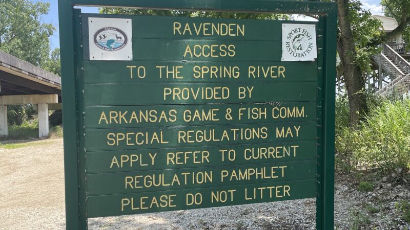 Ravenden fishing access - Ravenden, AR