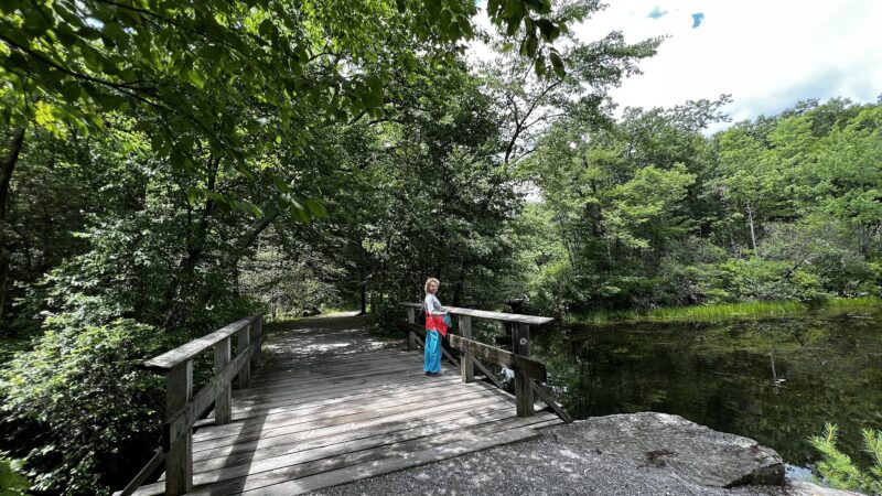 Collis P. Huntington State Park - Sunset Hill Parking - Redding, CT