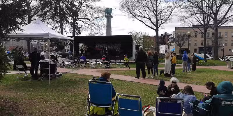 Van Neste Square Memorial Park - Ridgewood, NJ