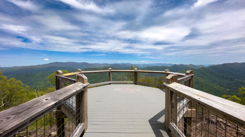 Maple Springs Observation Deck, Nantahala National Forest, Cheoah Ranger District - Robbinsville, NC