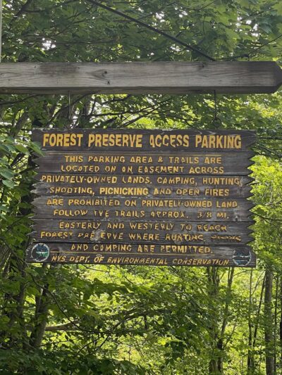 Mary Smith Trail Parking - Roscoe, NY