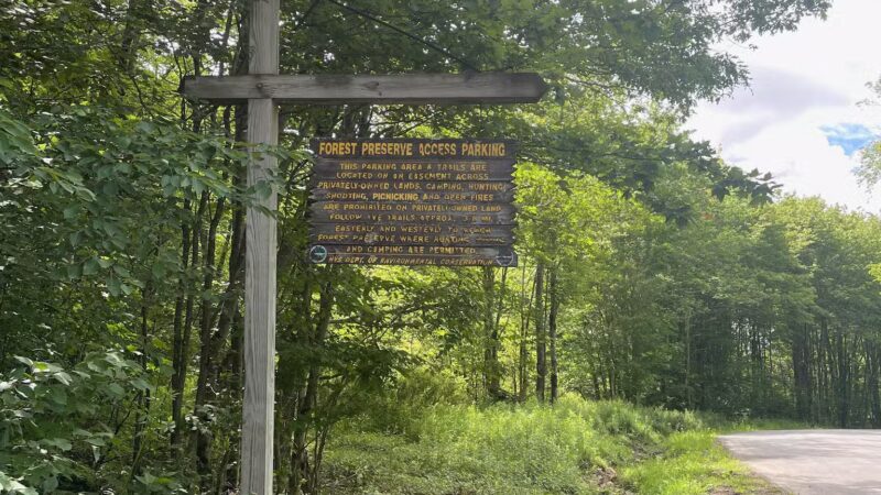 Mary Smith Trail Parking - Roscoe, NY