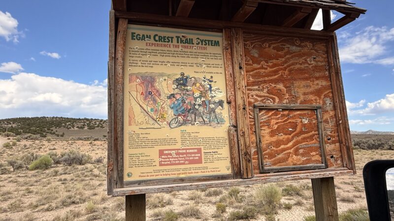 Egan Crest Trailhead - Ruth, NV