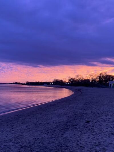 Dog beach parking - Rye, NY
