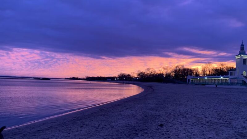 Dog beach parking - Rye, NY