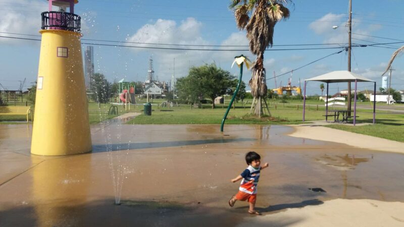 Shark Crossing Playground and Spray Park - Sabine Pass, TX