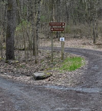 Namanock Recreation Site - Namanock Access - Boat Ramp (Hand Launch Only) - Entrance Road - Sandyston, NJ