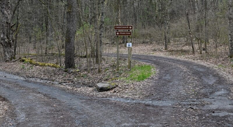 Namanock Recreation Site - Namanock Access - Boat Ramp (Hand Launch Only) - Entrance Road - Sandyston, NJ