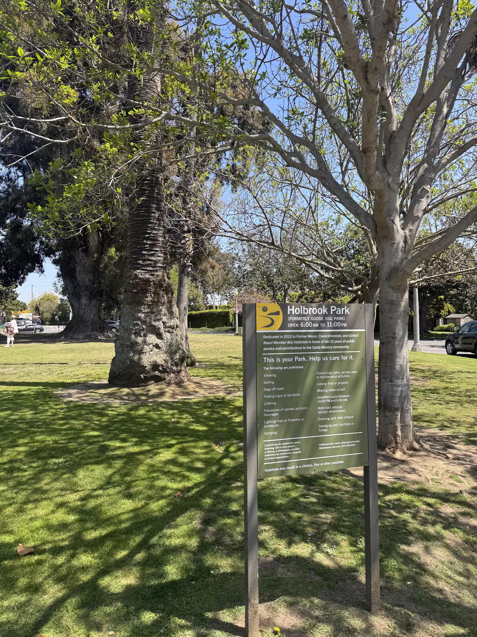 Holbrook Park (Formerly Goose Egg Park) - Santa Monica, CA