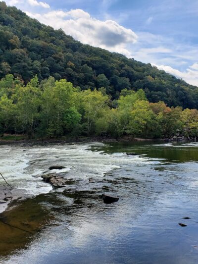 New River Gorge National Park: Sandstone Falls Recreation Area - Shady Spring, WV