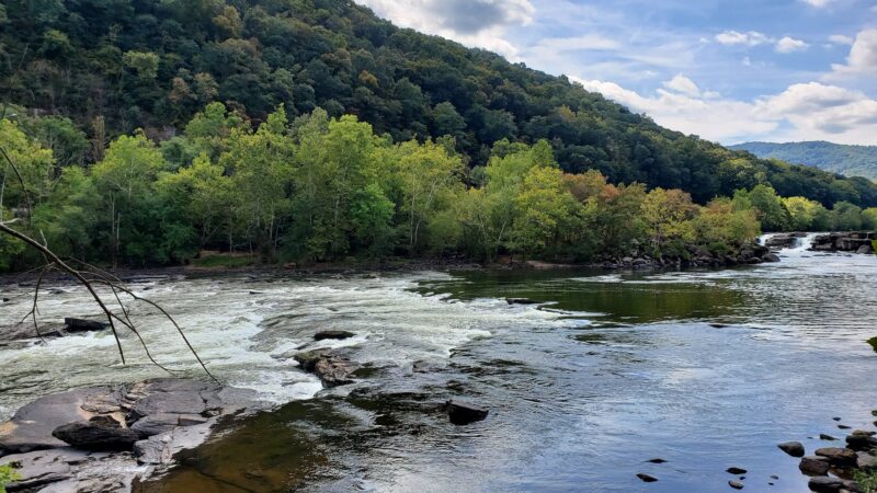 New River Gorge National Park: Sandstone Falls Recreation Area - Shady Spring, WV