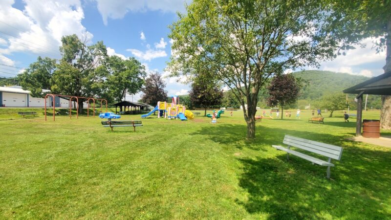 Sheffield Playground / memorial field - Sheffield, PA