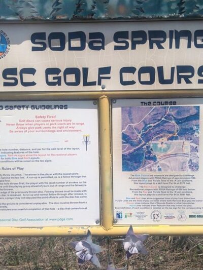 Soda Springs Disc Golf Course - Soda Springs, ID