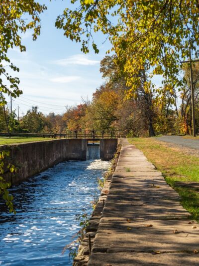 D&R Canal Parking Lot - Lock 11 - South Bound Brook, NJ