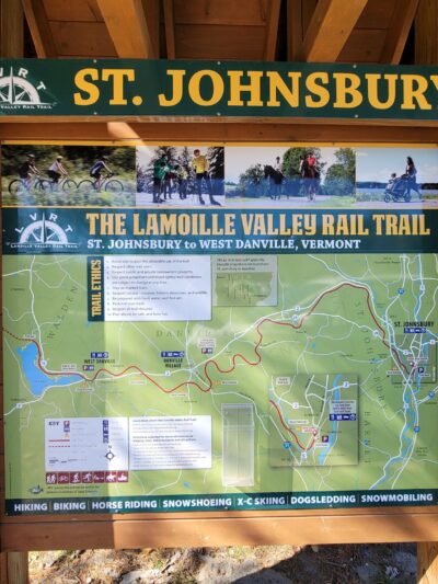 Lamoille Valley Rail Trail Parking - St Johnsbury, VT