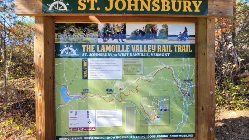 Lamoille Valley Rail Trail Parking - St Johnsbury, VT