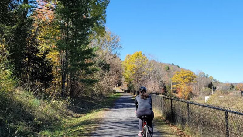 Lamoille Valley Rail Trail Parking - St Johnsbury, VT