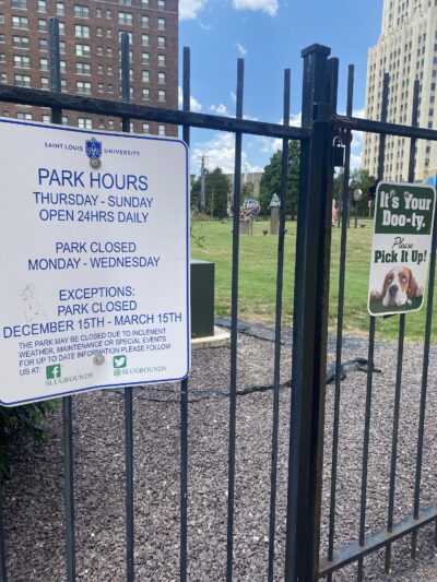 SLU Dog Park & Sculpture Garden - St. Louis, MO