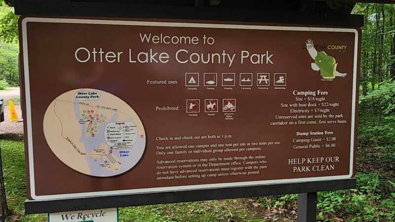 Otter Lake County Park - Stanley, WI