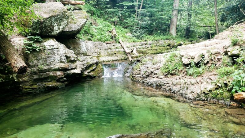 Dunnfield Creek Natural Area trailhead - Stroudsburg, PA