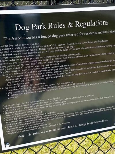 Del Webb Nexton Dog Park - Summerville, SC