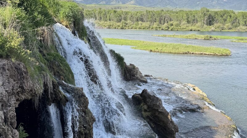 Falls campground - Swan Valley, ID